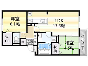 大阪府池田市石橋４丁目12番18号（賃貸アパート2LDK・2階・58.01㎡） その2