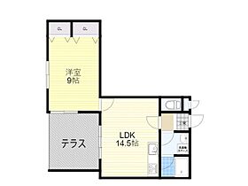 大阪府豊中市上新田１丁目（賃貸マンション1LDK・2階・51.00㎡） その2