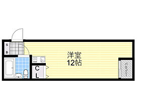 大阪府箕面市西小路２丁目13番55号（賃貸マンション1K・1階・25.00㎡） その2