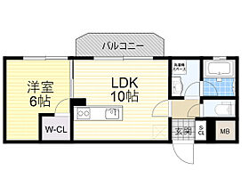 大阪府吹田市日の出町（賃貸マンション1LDK・4階・37.56㎡） その2