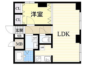 大阪府大阪市淀川区宮原１丁目19番8号（賃貸マンション1LDK・11階・38.72㎡） その2