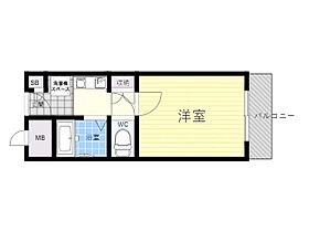 大阪府茨木市豊川４丁目（賃貸アパート1K・2階・19.32㎡） その2