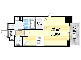 大阪府吹田市広芝町5番34号（賃貸マンション1R・5階・24.84㎡） その2