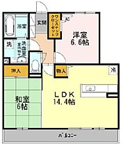 大阪府吹田市山田東１丁目28番1号（賃貸アパート2LDK・1階・62.95㎡） その2