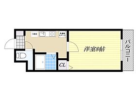 大阪府吹田市江坂町１丁目（賃貸マンション1K・5階・24.03㎡） その2