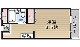 大阪府箕面市粟生間谷東２丁目24番5号（賃貸マンション1R・2階・18.00㎡） その2