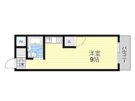 大阪府豊中市西緑丘１丁目（賃貸マンション1R・4階・20.00㎡） その2