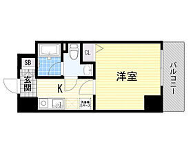 大阪府吹田市広芝町18番29号（賃貸マンション1K・4階・22.97㎡） その2