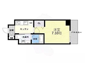 大阪府豊中市上新田２丁目（賃貸マンション1K・5階・23.22㎡） その2