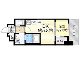 大阪府吹田市江坂町２丁目1番64号（賃貸マンション1DK・7階・24.99㎡） その2