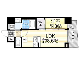 大阪府吹田市江坂町２丁目1番64号（賃貸マンション1LDK・7階・30.22㎡） その2