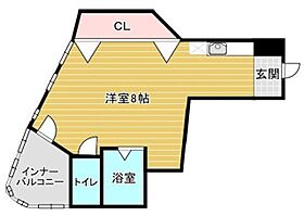 大阪府豊中市名神口３丁目（賃貸マンション1R・4階・25.00㎡） その2