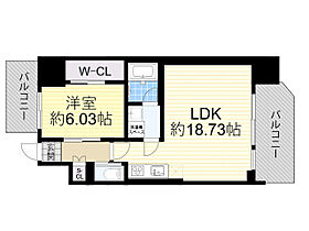 大阪府大阪市淀川区宮原１丁目（賃貸マンション1LDK・9階・56.56㎡） その2