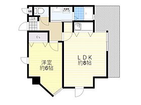 大阪府豊中市服部本町２丁目（賃貸マンション1LDK・4階・37.35㎡） その2