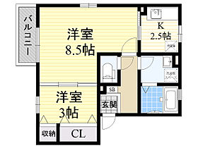 大阪府茨木市彩都あさぎ５丁目10番32-3号（賃貸アパート1LDK・2階・36.09㎡） その2