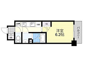 大阪府吹田市垂水町１丁目（賃貸マンション1K・4階・22.51㎡） その2