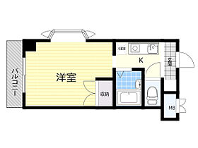 大阪府豊中市螢池中町１丁目6番10号（賃貸マンション1K・3階・20.40㎡） その2