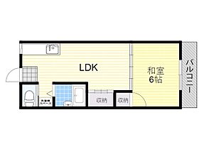 大阪府豊中市岡町北３丁目（賃貸マンション1LDK・5階・31.56㎡） その2