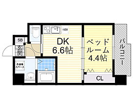 大阪府豊中市北桜塚２丁目（賃貸マンション1DK・3階・28.80㎡） その2