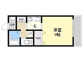 大阪府箕面市粟生間谷東５丁目22番22号（賃貸マンション1K・3階・30.00㎡） その2