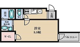 大阪府大阪市東淀川区西淡路３丁目（賃貸アパート1K・2階・27.66㎡） その2