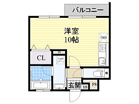 大阪府吹田市元町5番15号（賃貸マンション1R・3階・27.32㎡） その2