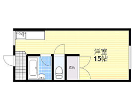 大阪府池田市石橋１丁目（賃貸マンション1R・4階・32.80㎡） その2