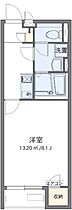 野火止II  ｜ 埼玉県新座市野火止6丁目（賃貸アパート1K・2階・25.89㎡） その2