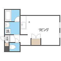 北海道札幌市中央区北一条西20丁目2-23（賃貸マンション1K・1階・23.15㎡） その2