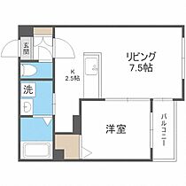 北海道札幌市中央区北九条西19丁目（賃貸マンション1LDK・1階・33.80㎡） その2