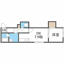 北海道札幌市中央区北六条西25丁目1-19（賃貸マンション1DK・3階・29.79㎡） その2