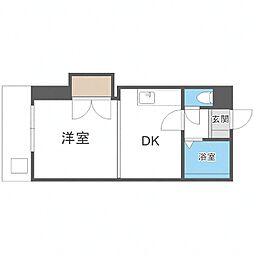 🉐敷金礼金0円！🉐札幌市営南北線 中の島駅 徒歩8分