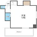 ユニバーシティコート平岸3階3.5万円