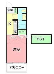 グランドゥールNEXT 1Kの間取図画像