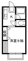 間取図画像 1K