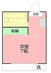 間取図画像 ワンルーム