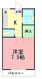 間取図画像 ワンルーム
