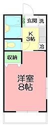間取図画像 1K