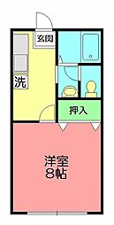 間取図画像 1K