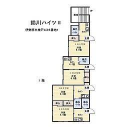 間取図画像 ワンルーム