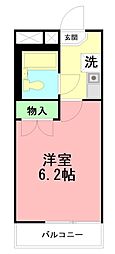間取図画像 1K