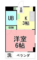間取図画像 1K
