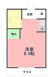 間取図画像 ワンルーム