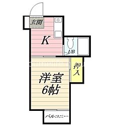 間取図画像 ワンルーム