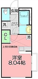 間取図画像 1K