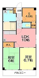間取図画像 2SLDK