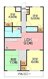 間取図画像 3SLDK