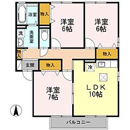 🉐敷金礼金0円！🉐シャルムタウン開成　A棟