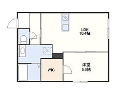 (仮称)NYスタイルズ佐賀 1LDKの間取図画像