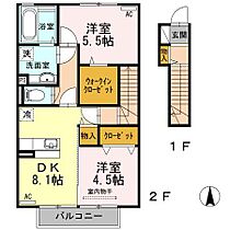 リッチロータス弐番館  ｜ 長崎県佐世保市白岳町（賃貸アパート2DK・2階・52.80㎡） その2